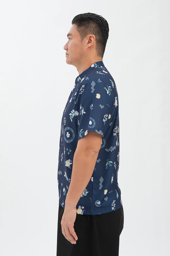 Navy Peony Jie - Image 3
