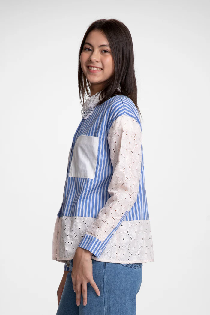 Navy Stripe Maelys - Image 3