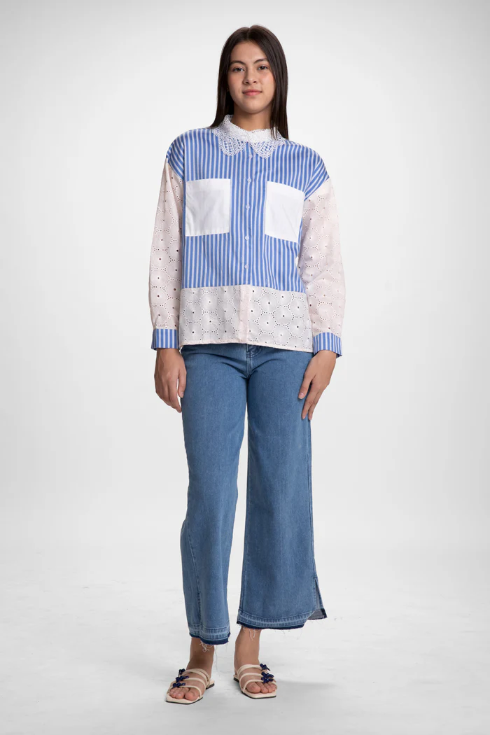 Navy Stripe Maelys - Image 7