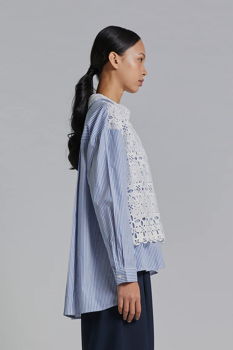 Navy Striped Azalya - Defect Sale - Image 3