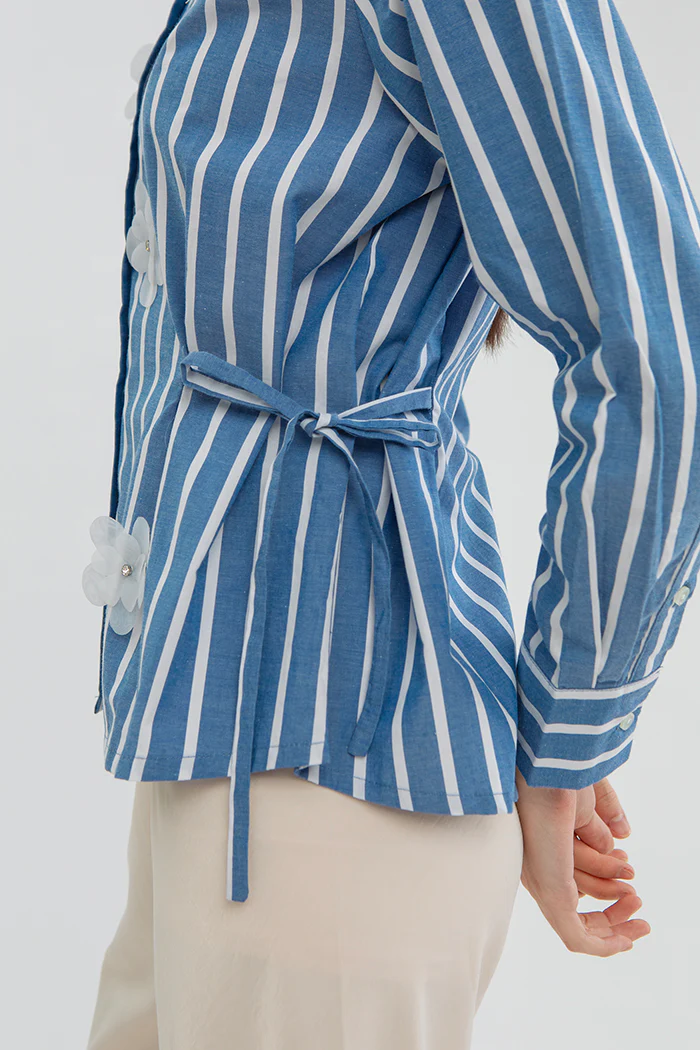 Navy Striped Inaya - Image 5
