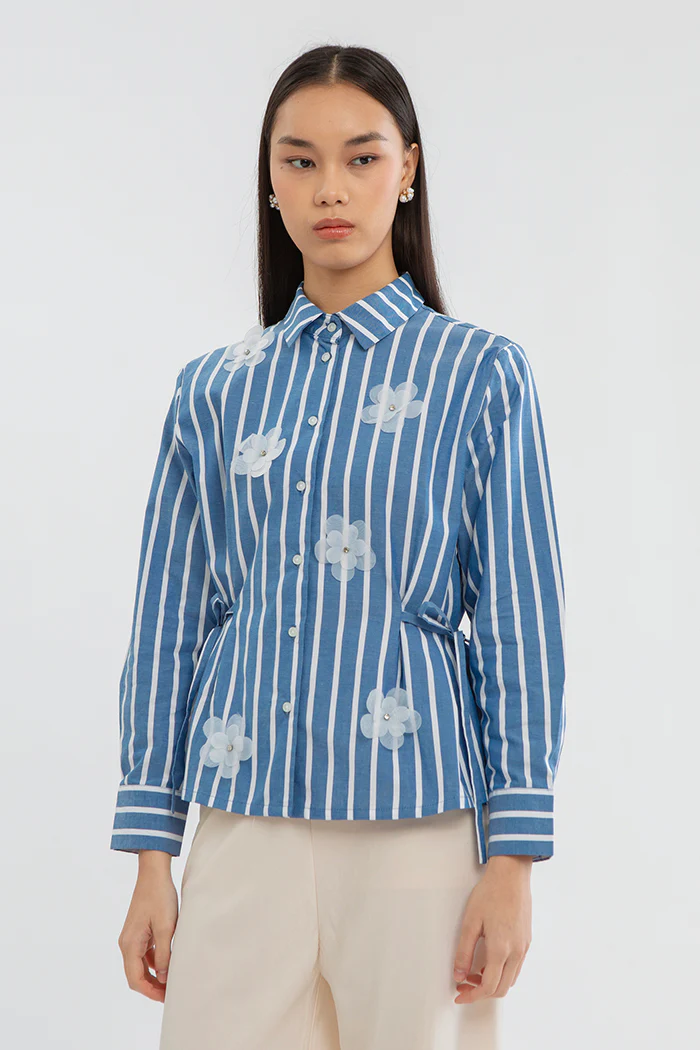 Navy Striped Inaya - Image 7