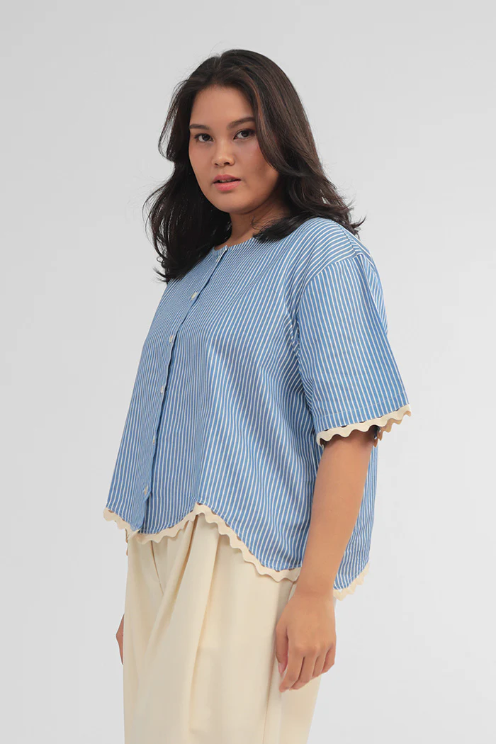 Navy Striped Kerida - Image 4