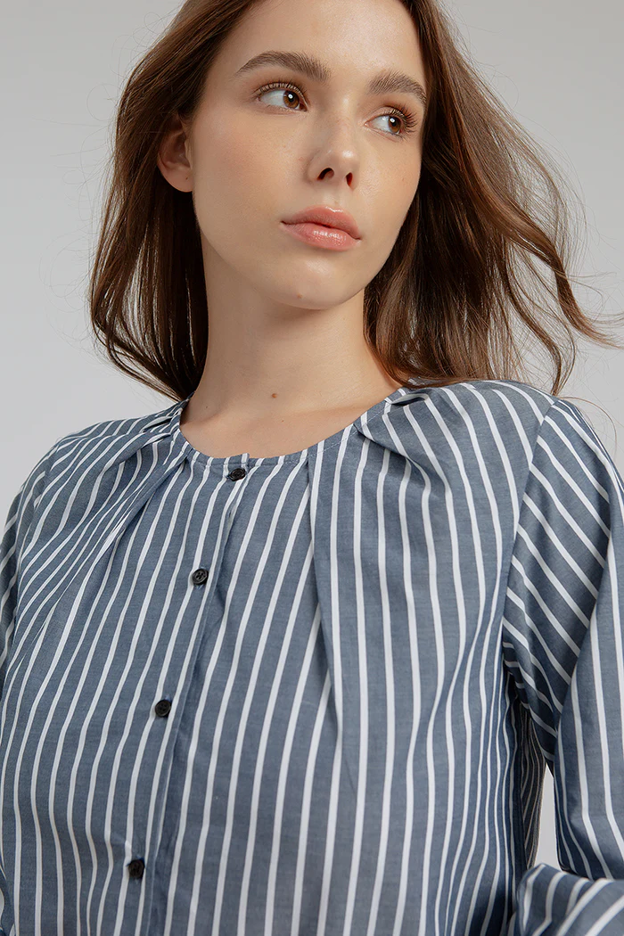 Navy Striped Nadege - Image 5