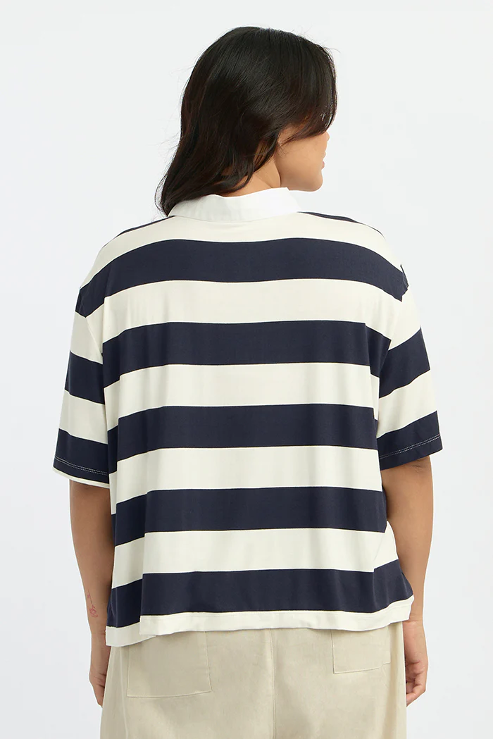 Navy Striped Porlan - Image 5