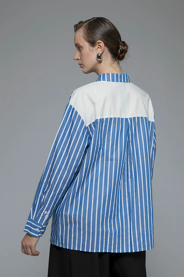 Navy Striped Porta - Image 4