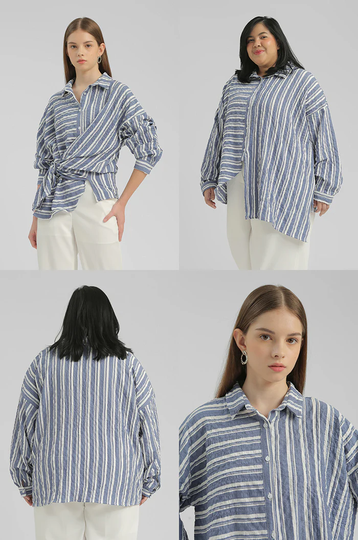 Navy Striped Rema - Image 2