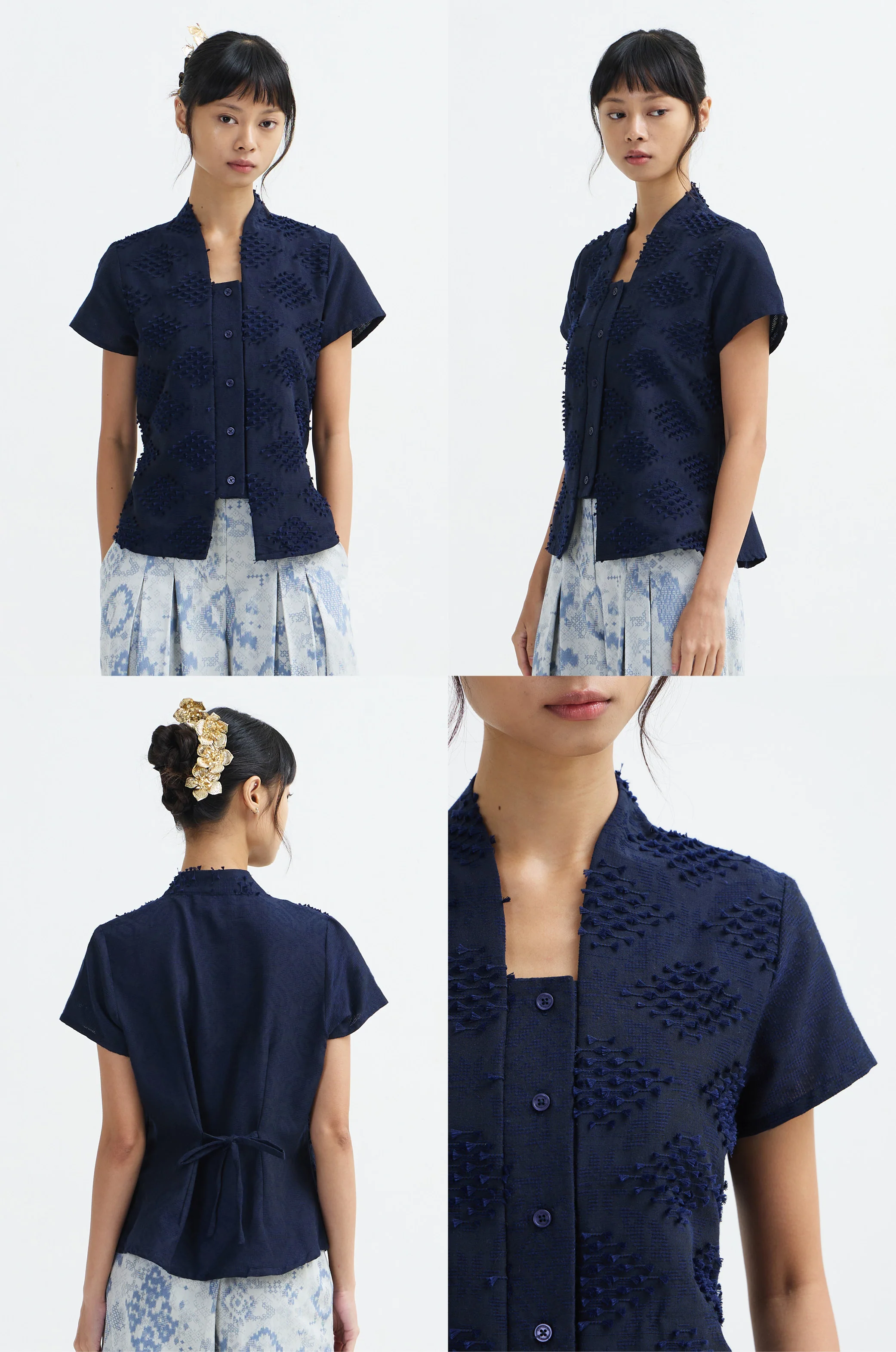 Nona Tenun Biru Laut - Image 2