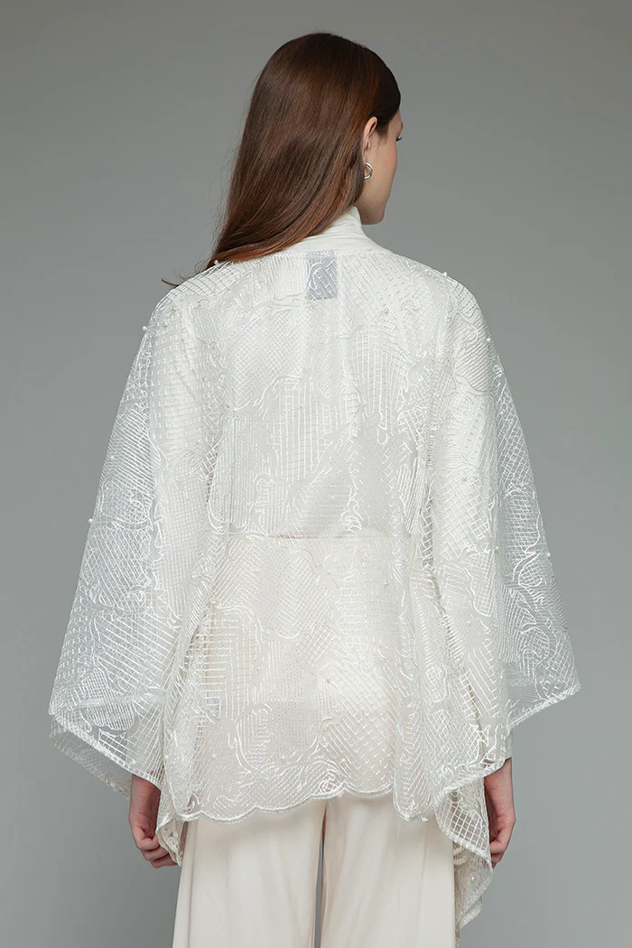 Off-white Checkered Kamin - Image 4