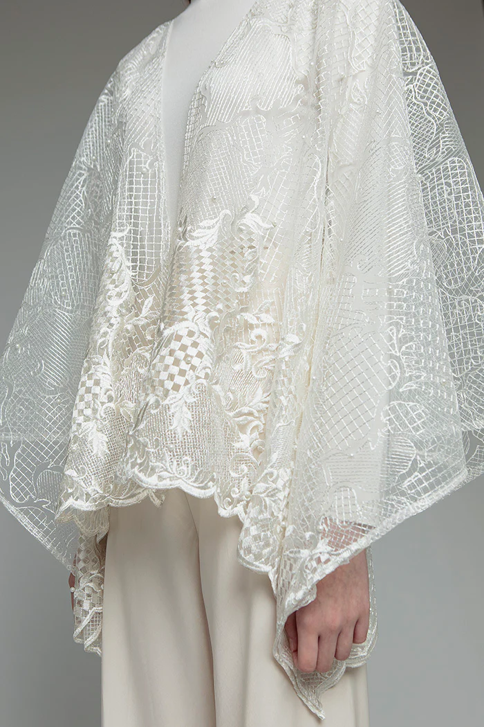 Off-white Checkered Kamin - Image 5