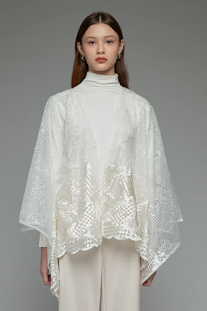 Off-white Checkered Kamin - Image 8