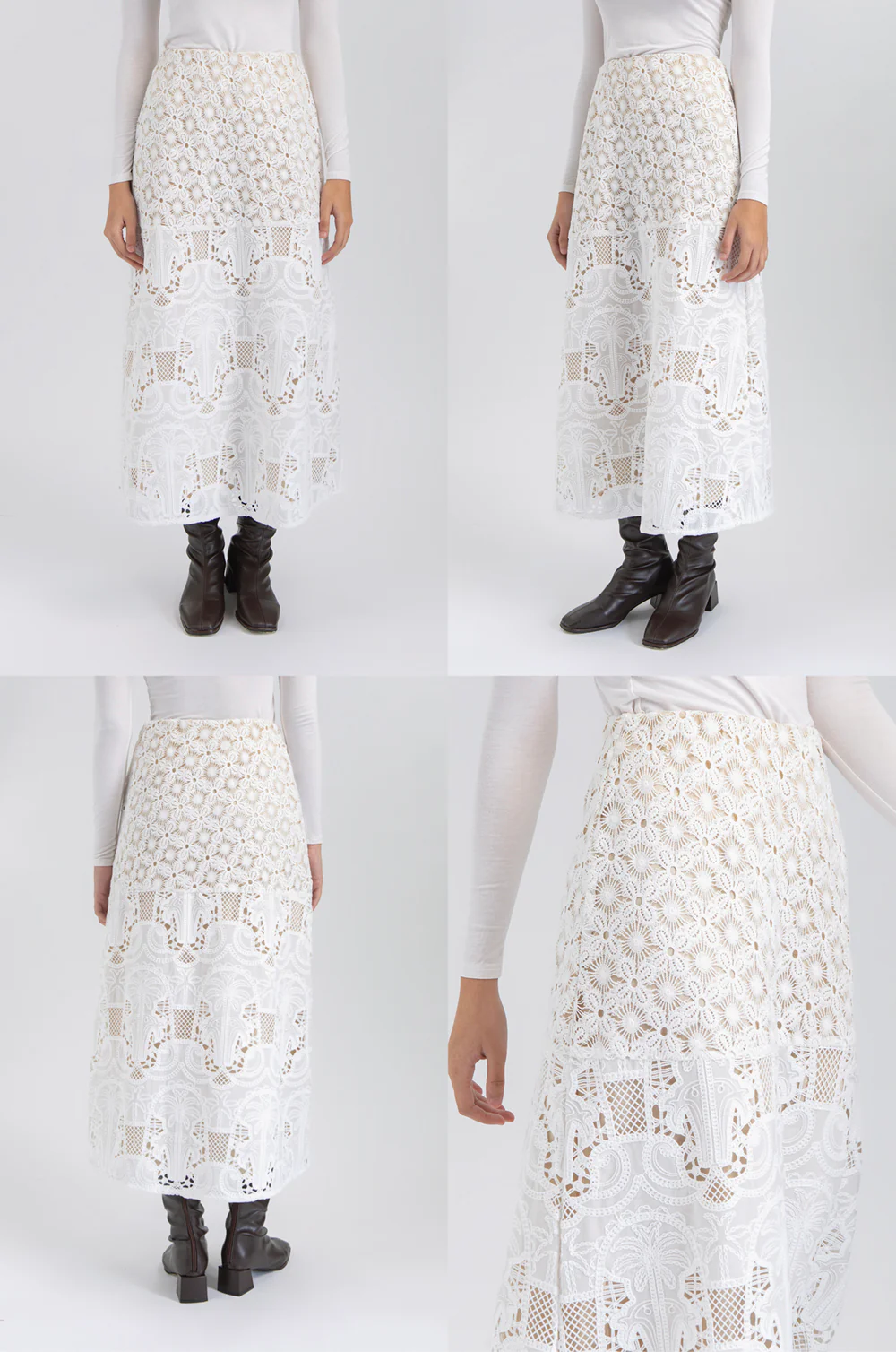 Off-white Embroidered Benna - Image 2