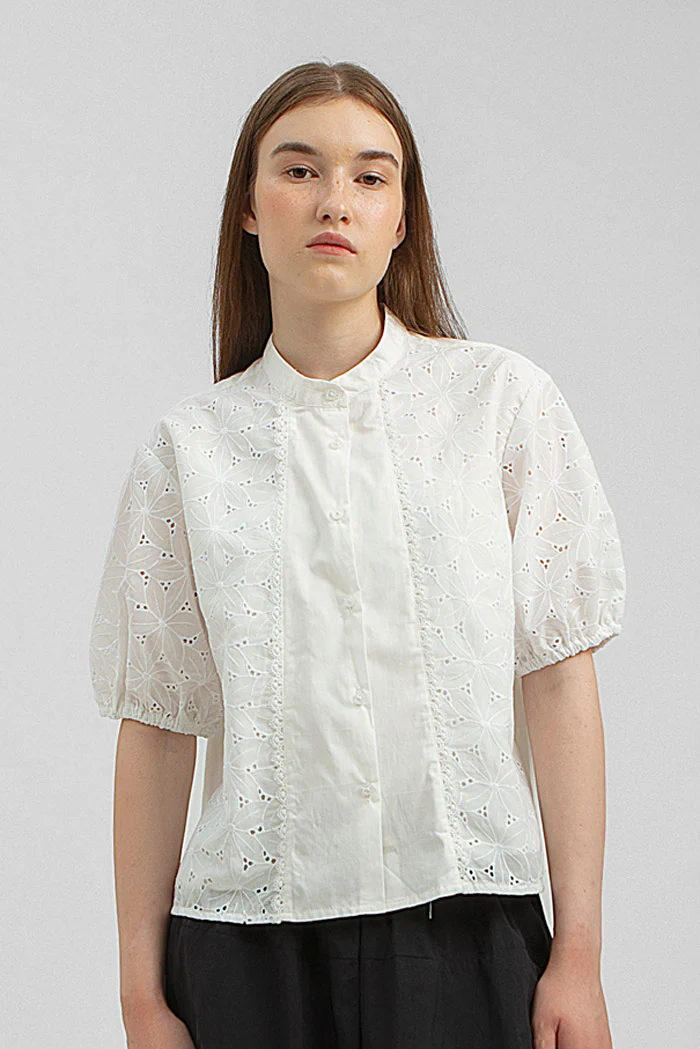 Off-white Embroidered Jensa - Defect Sale - Image 3