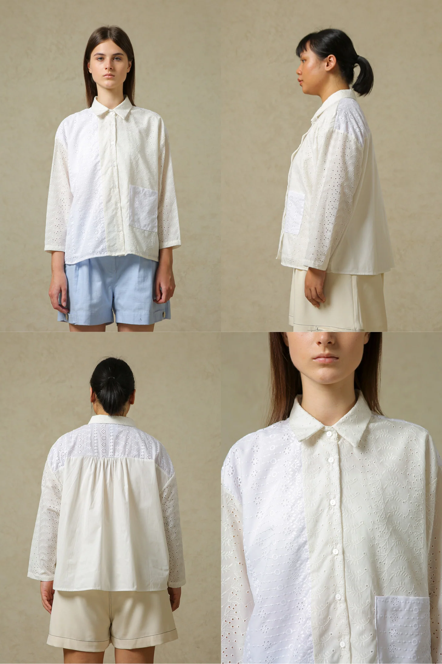 Off-white Embroidery Mosla - Image 2