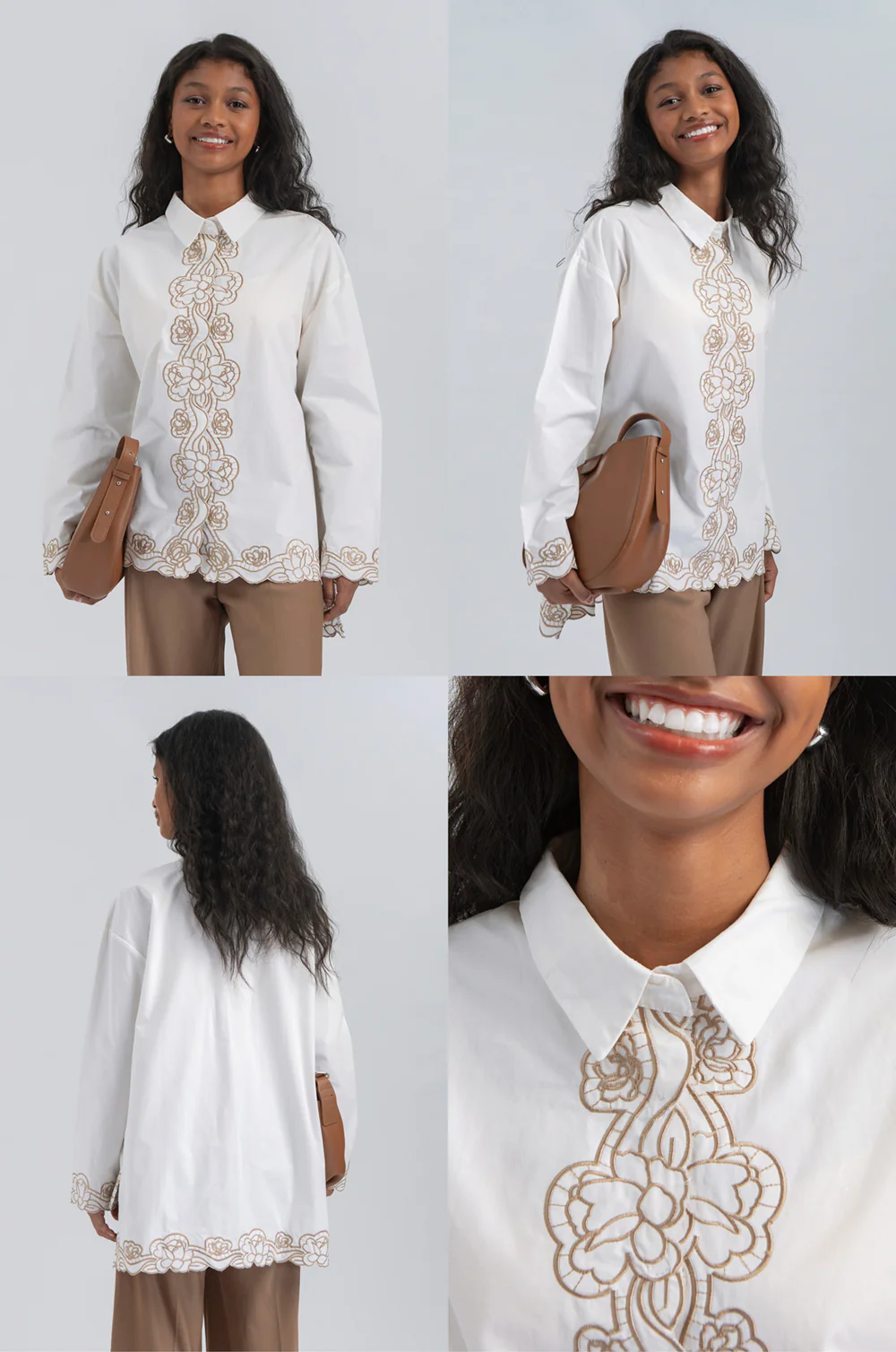 Off-white Embroidery Shazi - Image 2