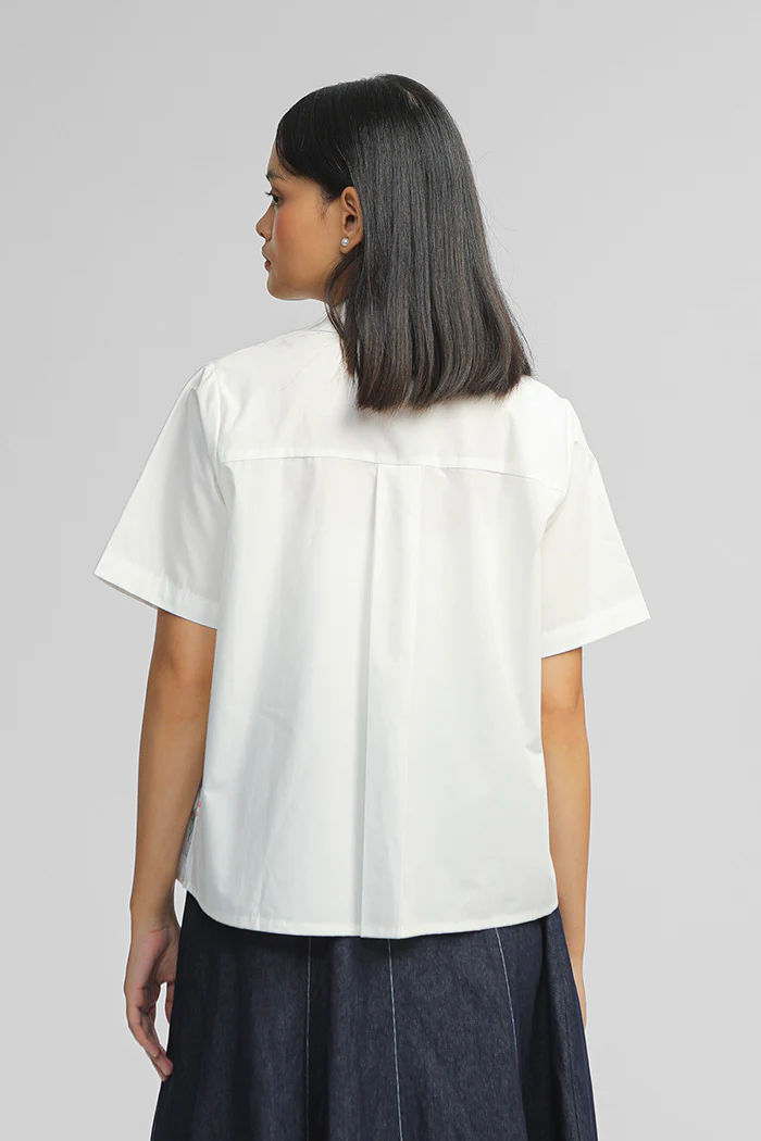 Off-white Floral Dohlen - Image 4