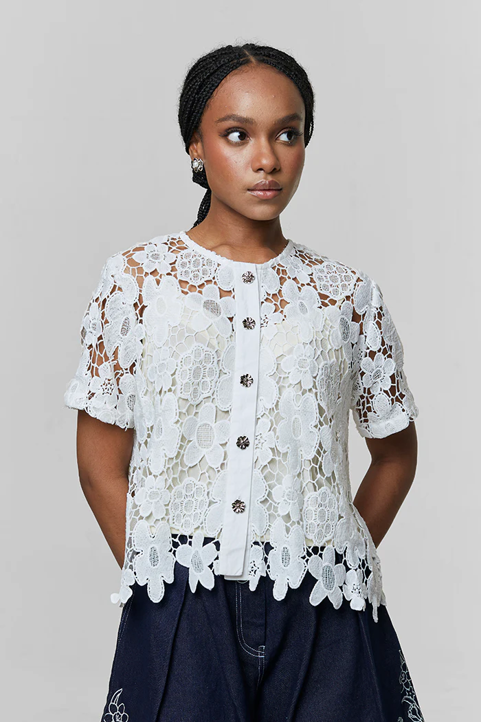 Off-white Floral Iona - Image 2