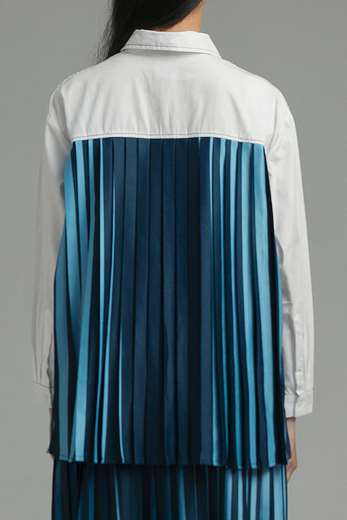 Off-white Pleated Gemmel - Image 4