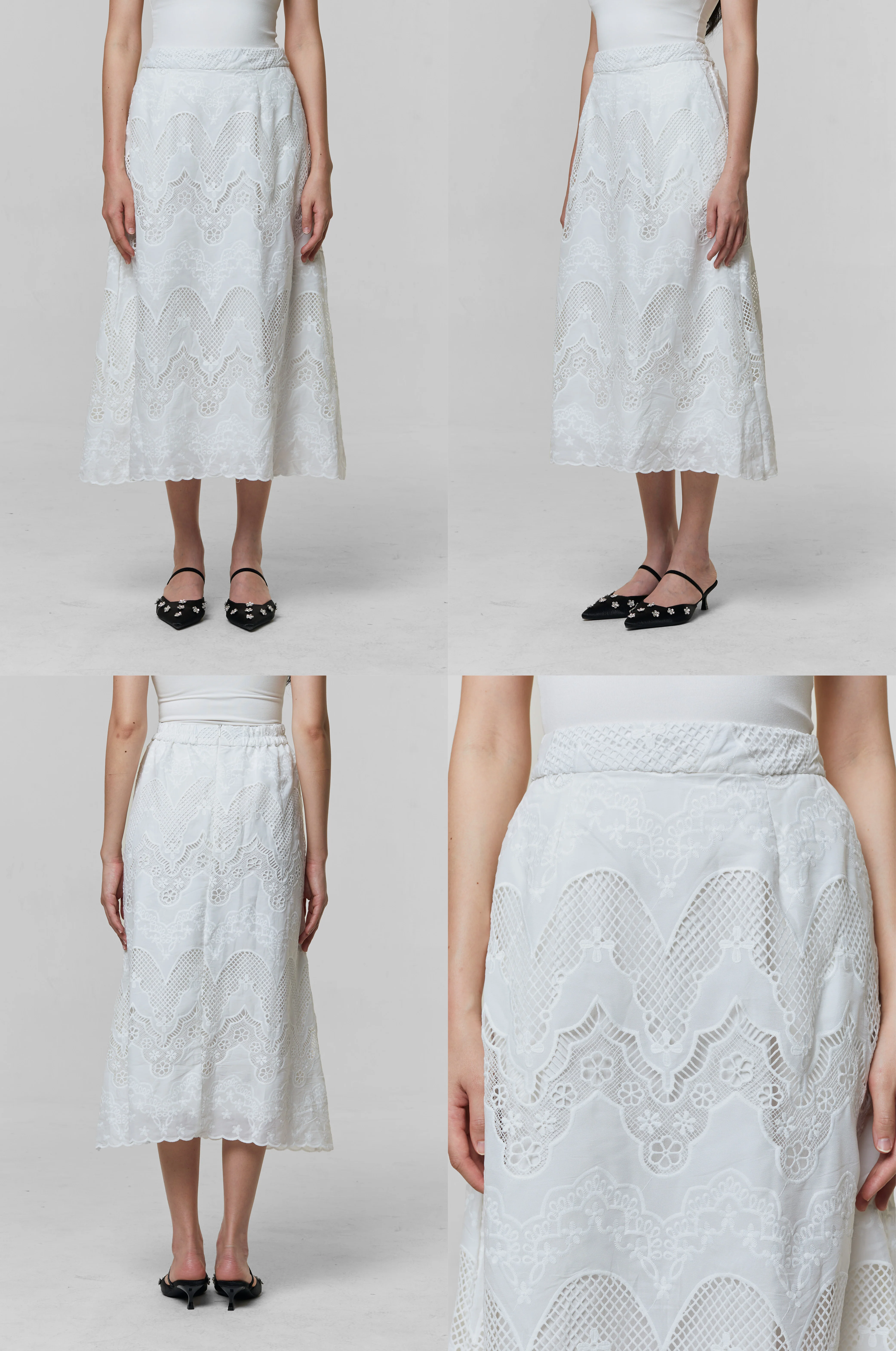 Off-white Scallop Eline B - Image 2