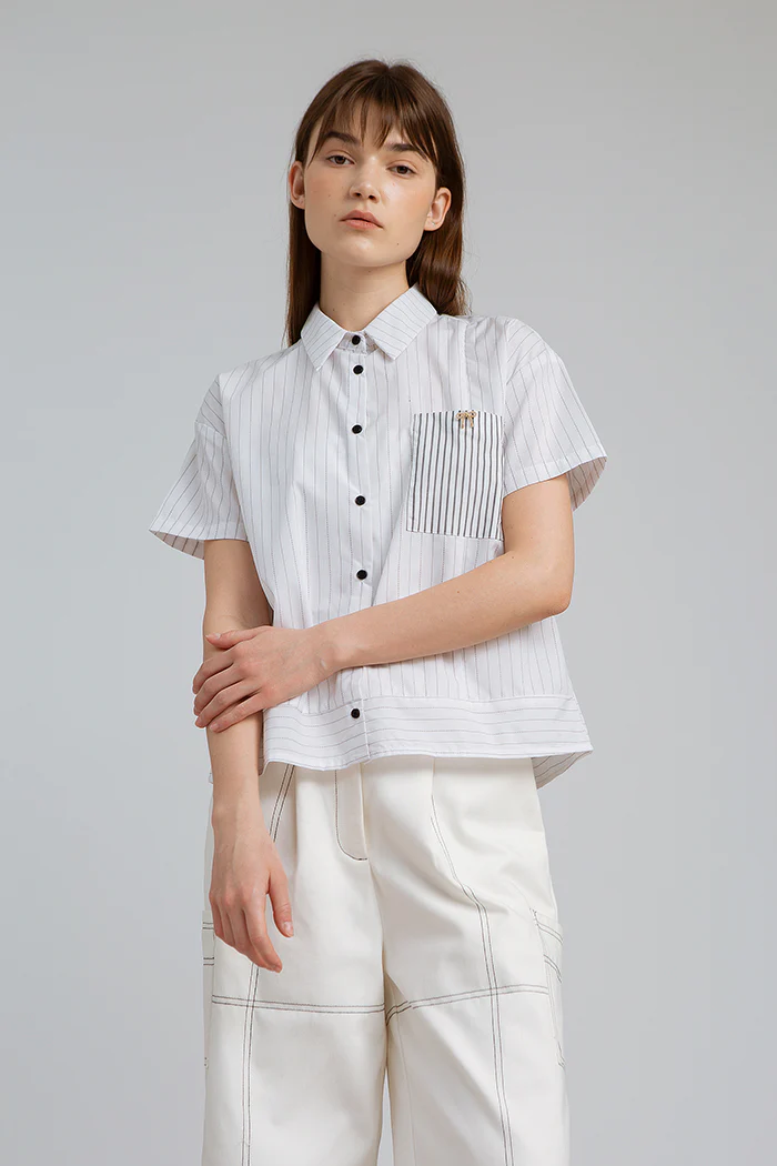 Off-white Striped Debicki - Image 5