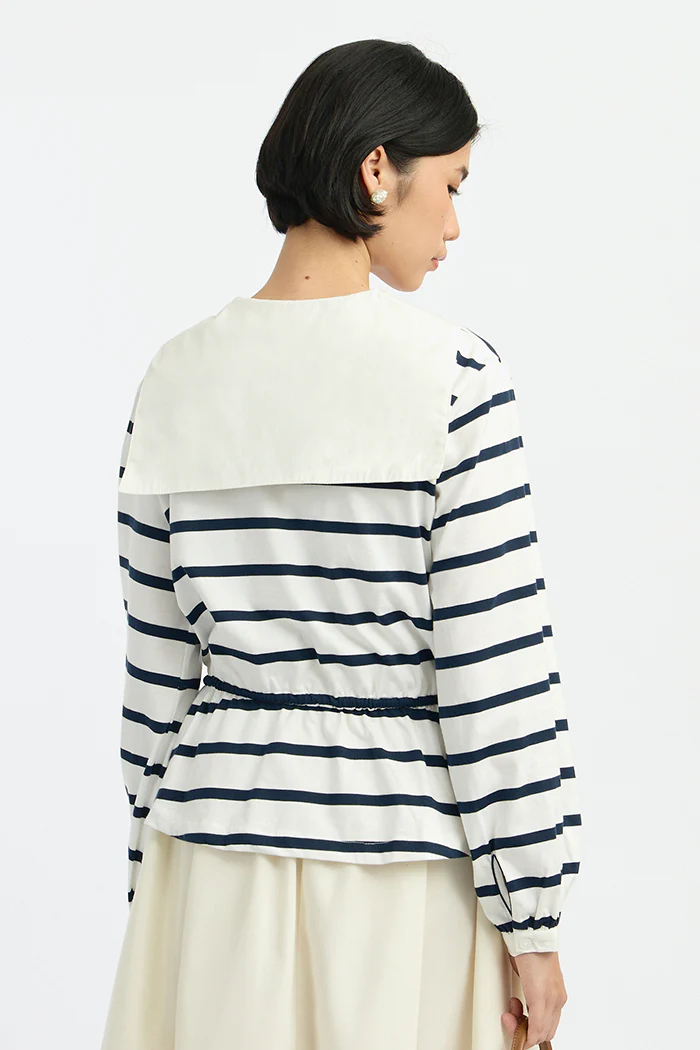 Off-white Striped Eliska - Image 4