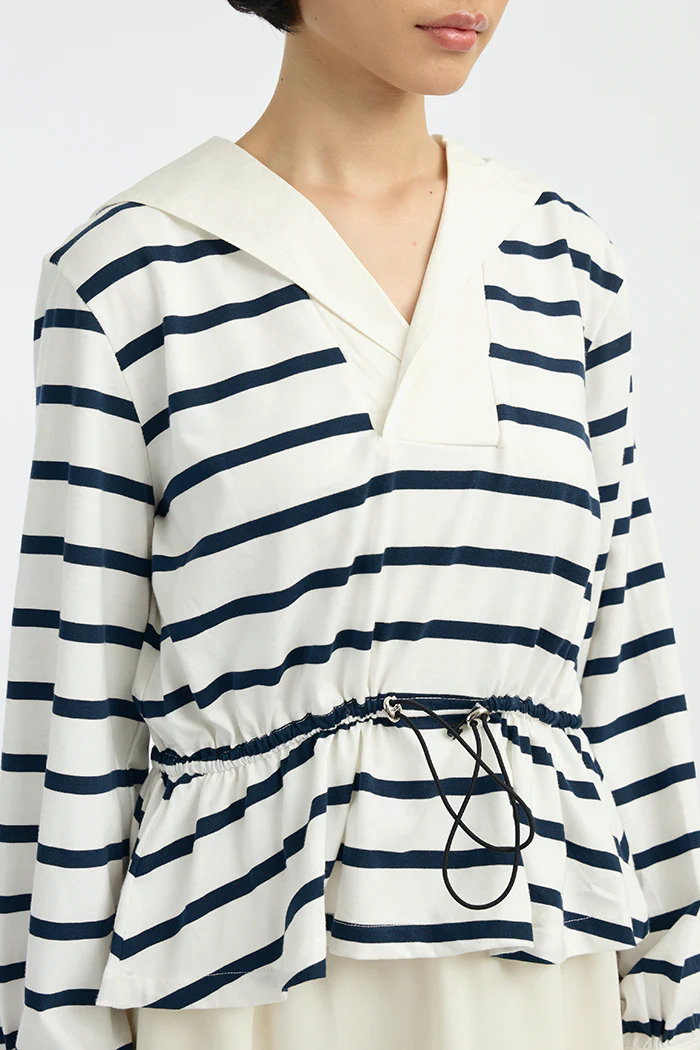 Off-white Striped Eliska - Image 5