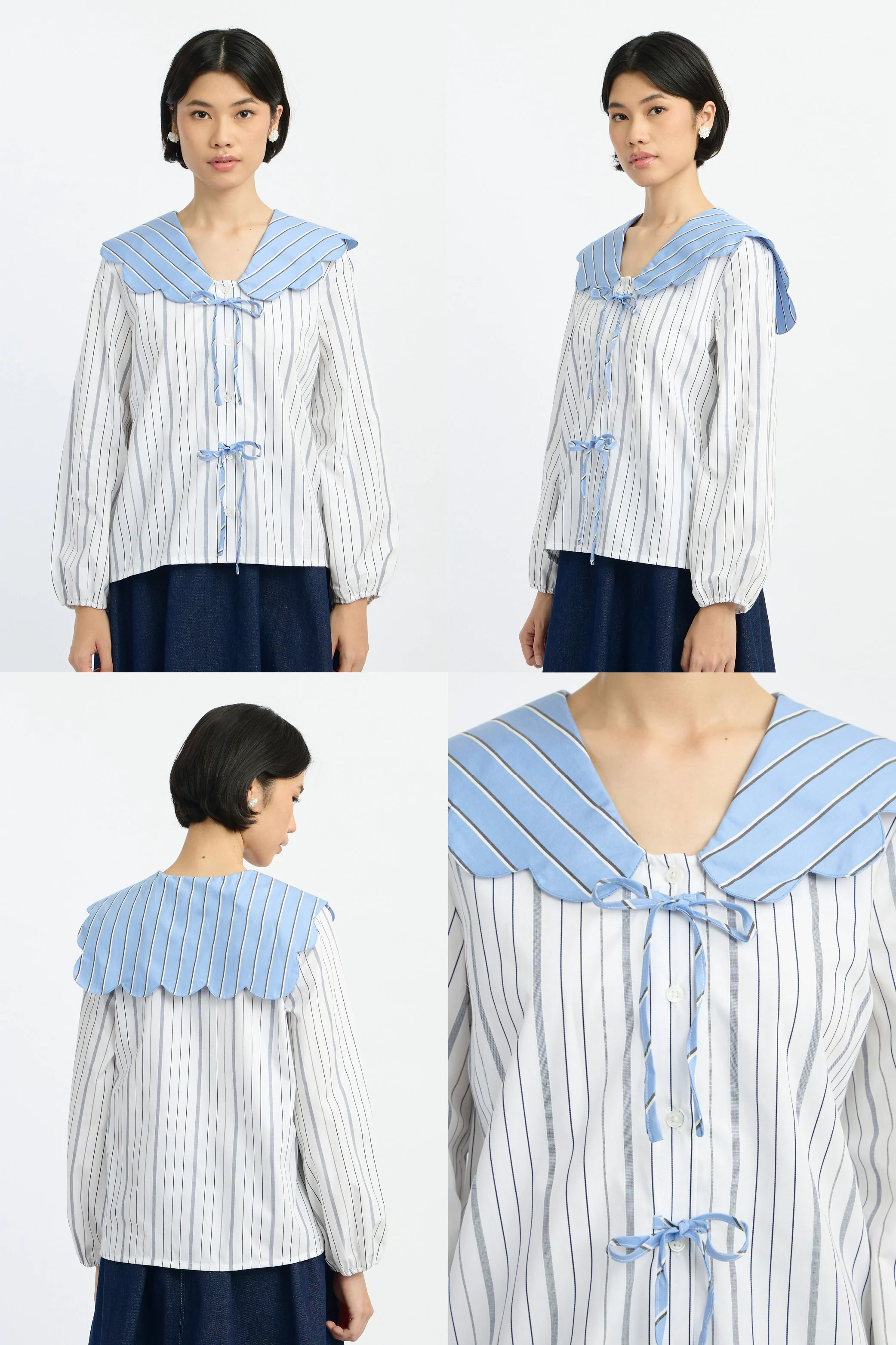 Off-white Striped Mota - Image 2