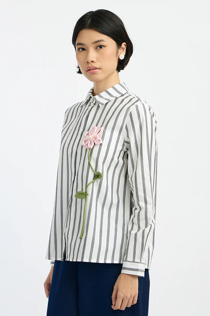 Off-white Striped Zuri - Image 3