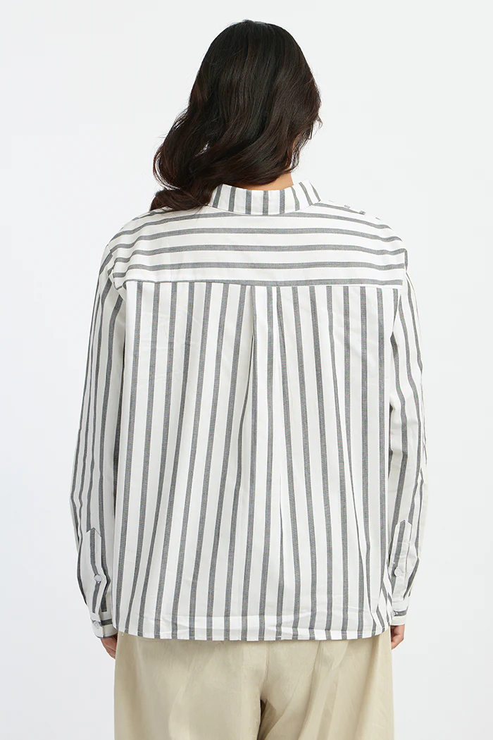 Off-white Striped Zuri - Image 5