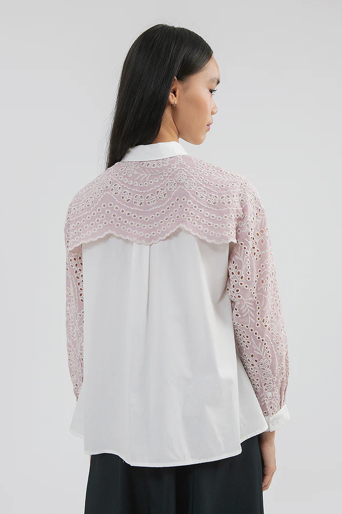 Pink Embroidered Badu - Image 4