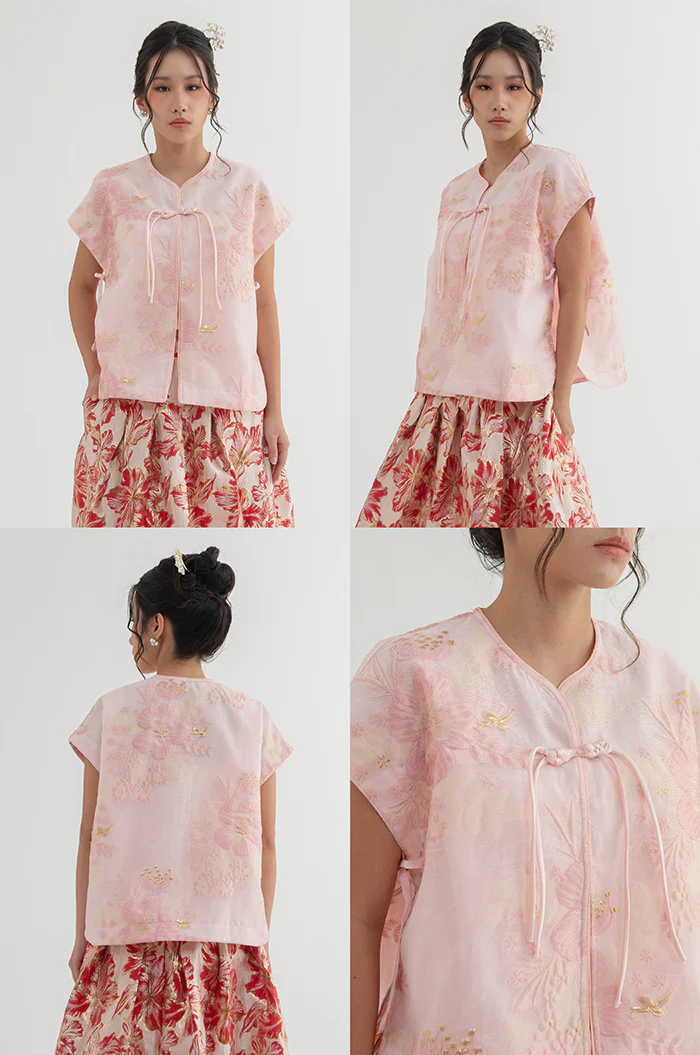 Pink Floral Ziya - Image 2