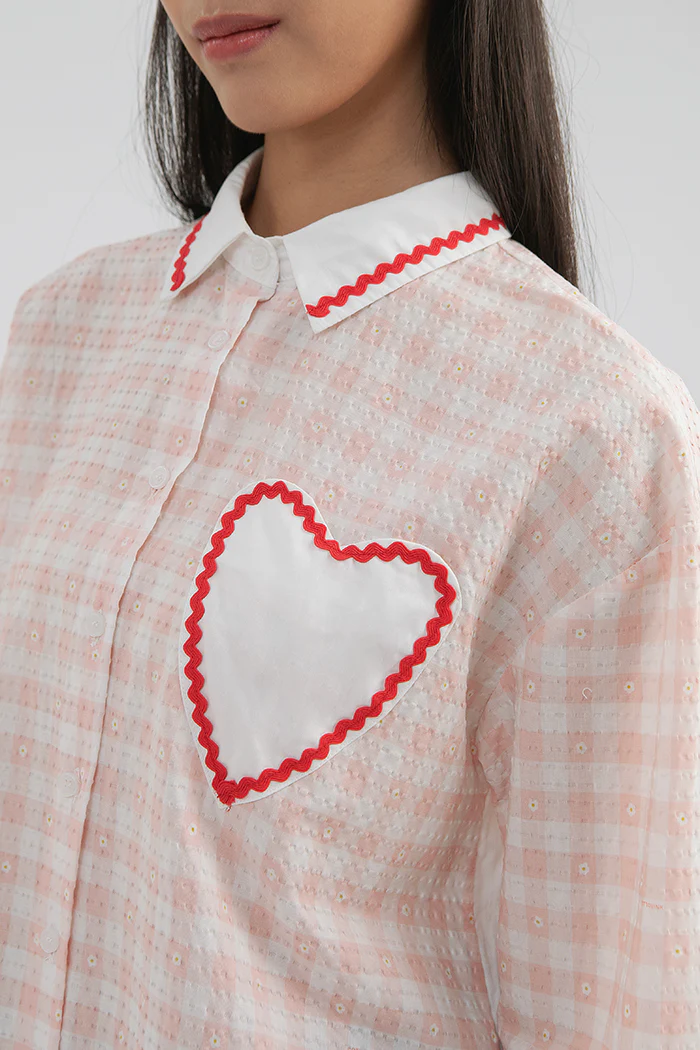 Pink Gingham Sorren - Image 5