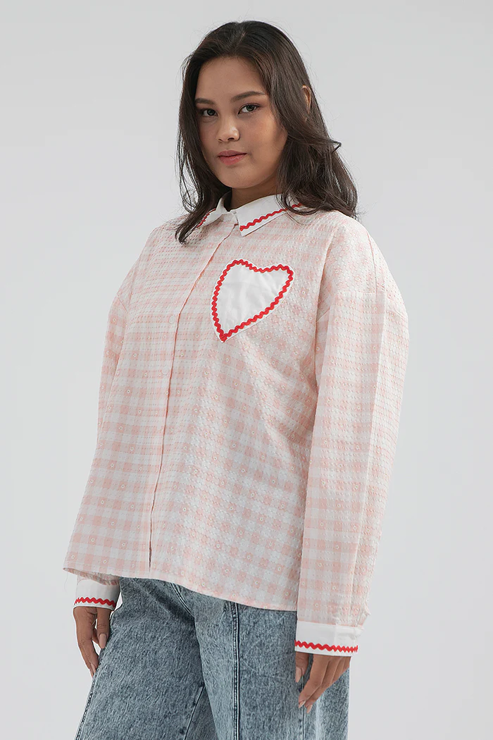 Pink Gingham Sorren - Image 6