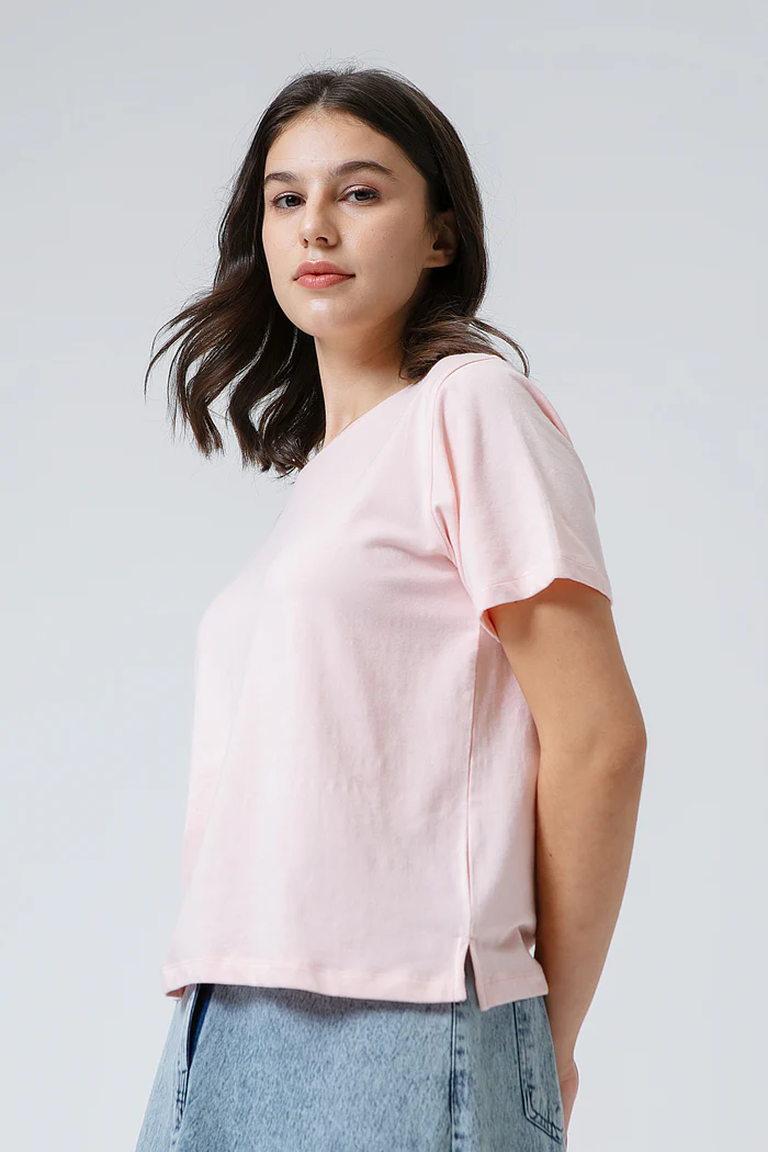 Pink Regular Fit Tee - Image 3