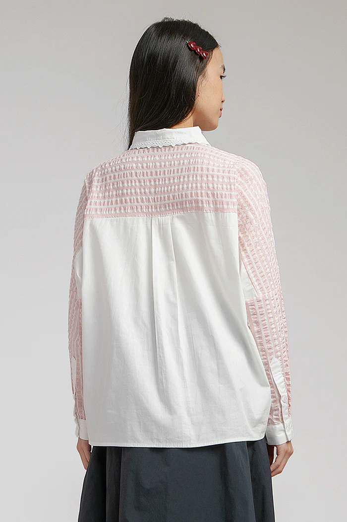 Pink Striped Devon - Defect Sale - Image 3