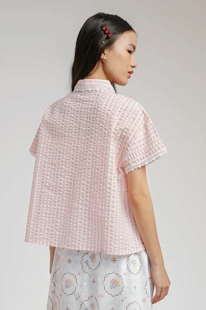 Pink Striped Soline - Image 4