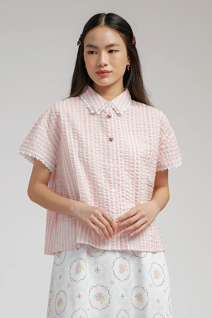 Pink Striped Soline - Image 5