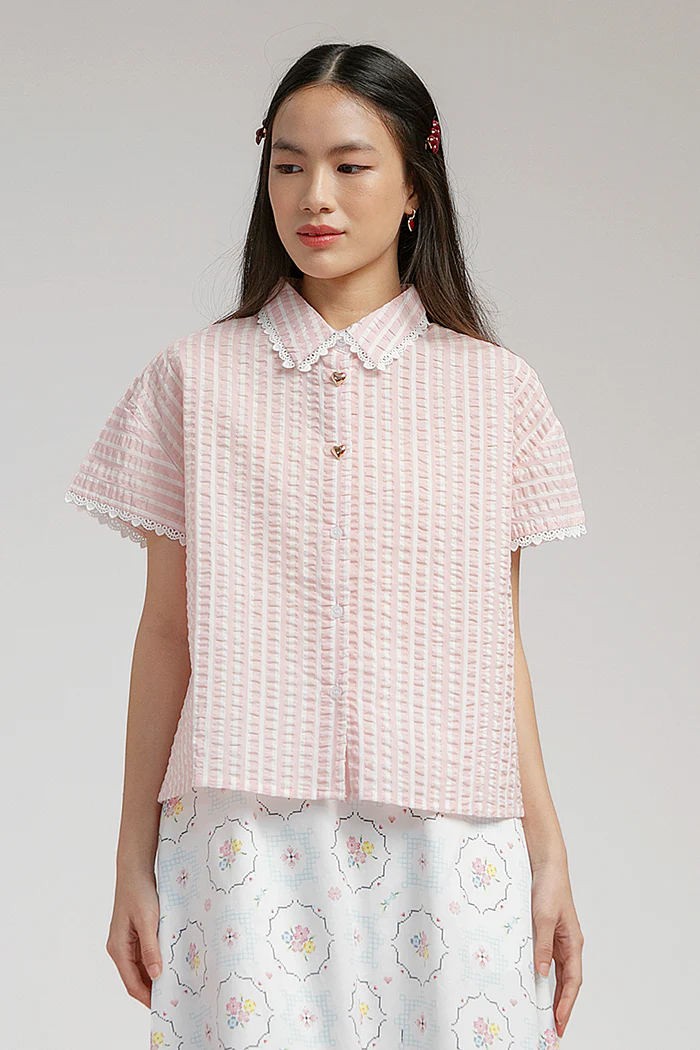 Pink Striped Soline - Image 6