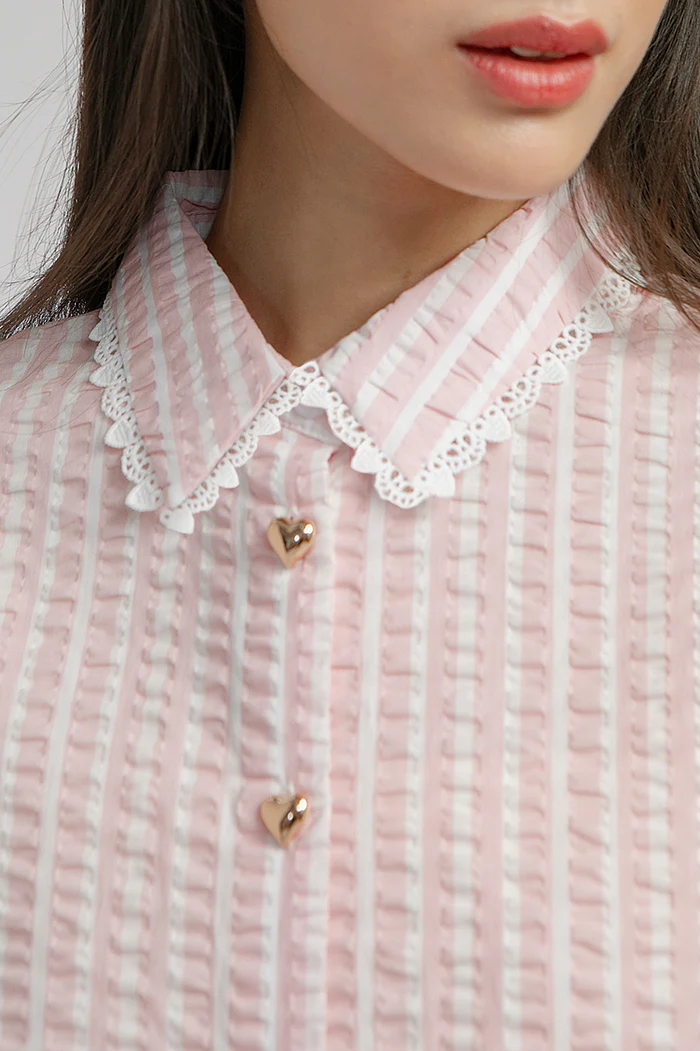 Pink Striped Soline - Image 8