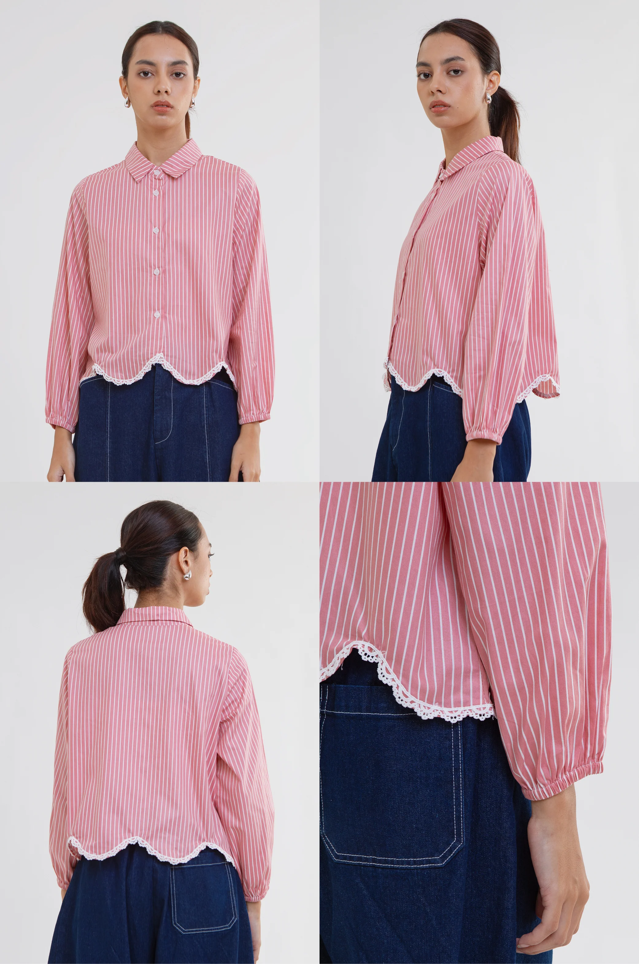 Pink Striped Willa - Image 2